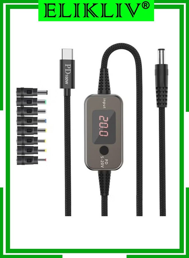 elikliv Elikliv usb-c To Dc Pd Adapter Cable usbc 1.2 M 100W ZC268AB692322F9EB8E1BZ