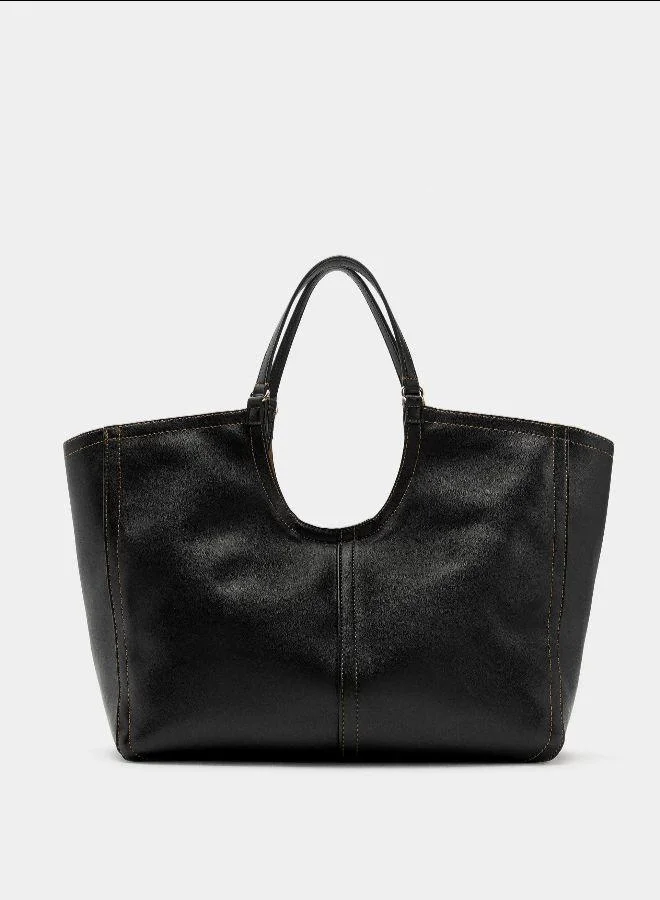 بارفوا حقيبة تسوق عادية مع حقيبة