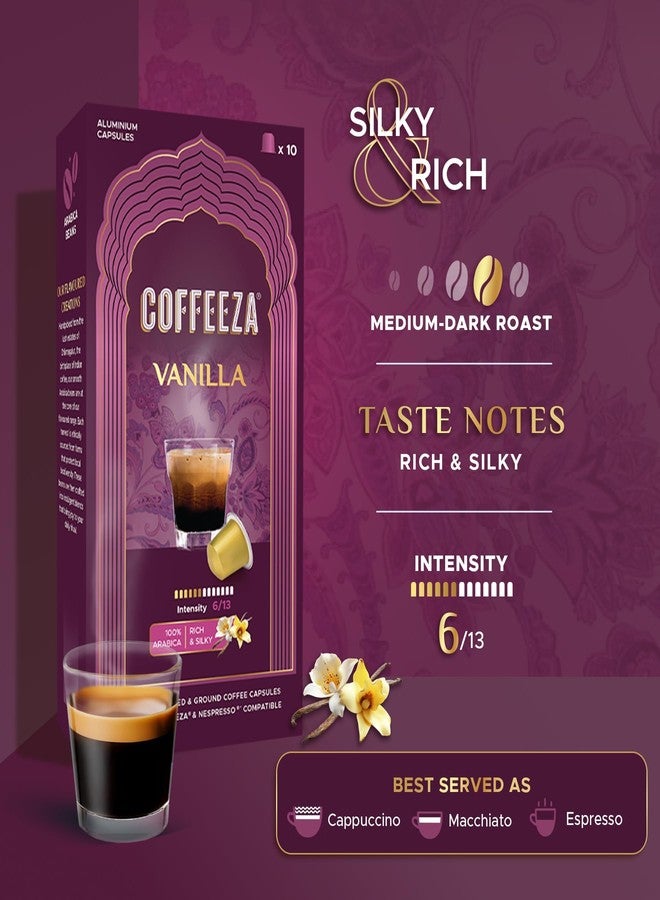 Coffeeza Flavoured Variety Pack Aluminium Coffee Capsules Caramel, Hazelnut and Vanilla (30 Pods) - Image 2
