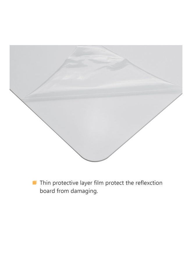 NIBEMINENT Acrylic Sheet Reflection Board White  - Image 3