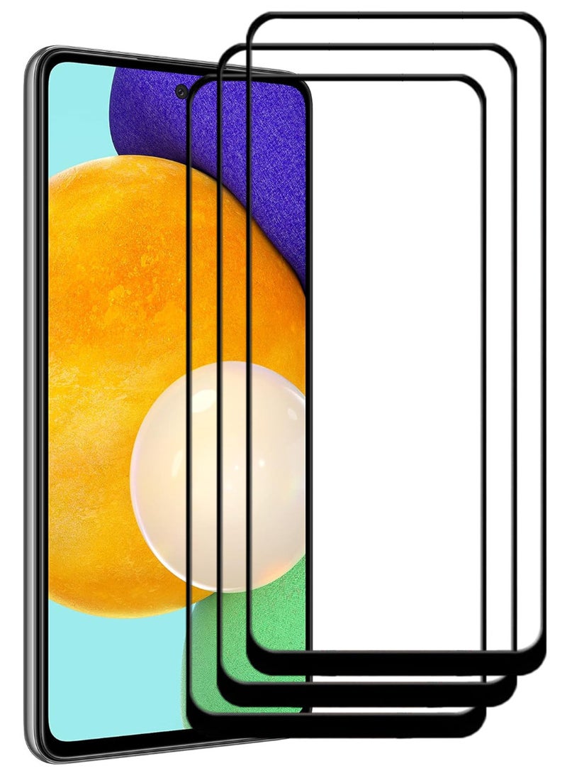 ACLIX 3 Pieces Antistatic ESD Dustproof Premium Quality High Definition Tempered Glass Screen Protector Designed For Samsung Galaxy A52 5G - Image 1