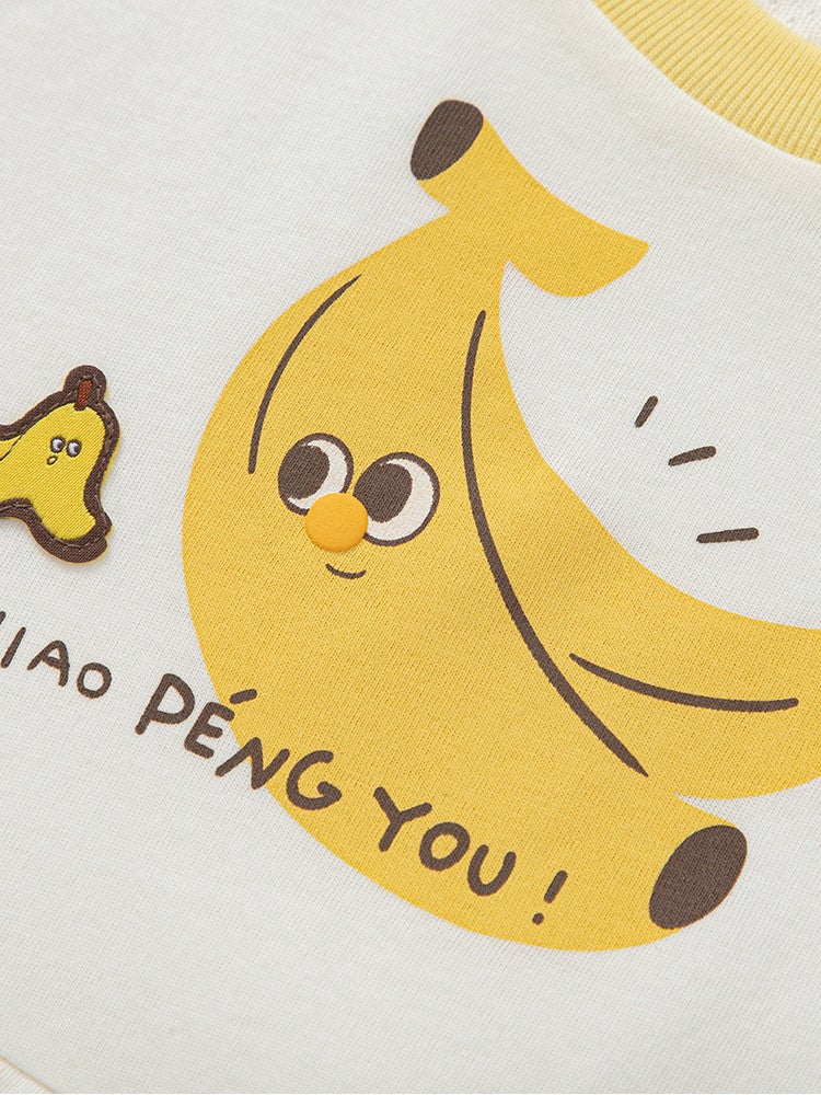 Balabala Unisex Bodysuit With Striped Details - Image 5