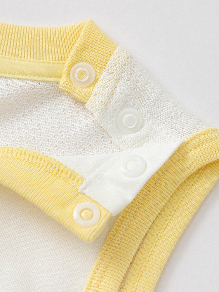 Balabala Unisex Bodysuit With Striped Details - Image 4