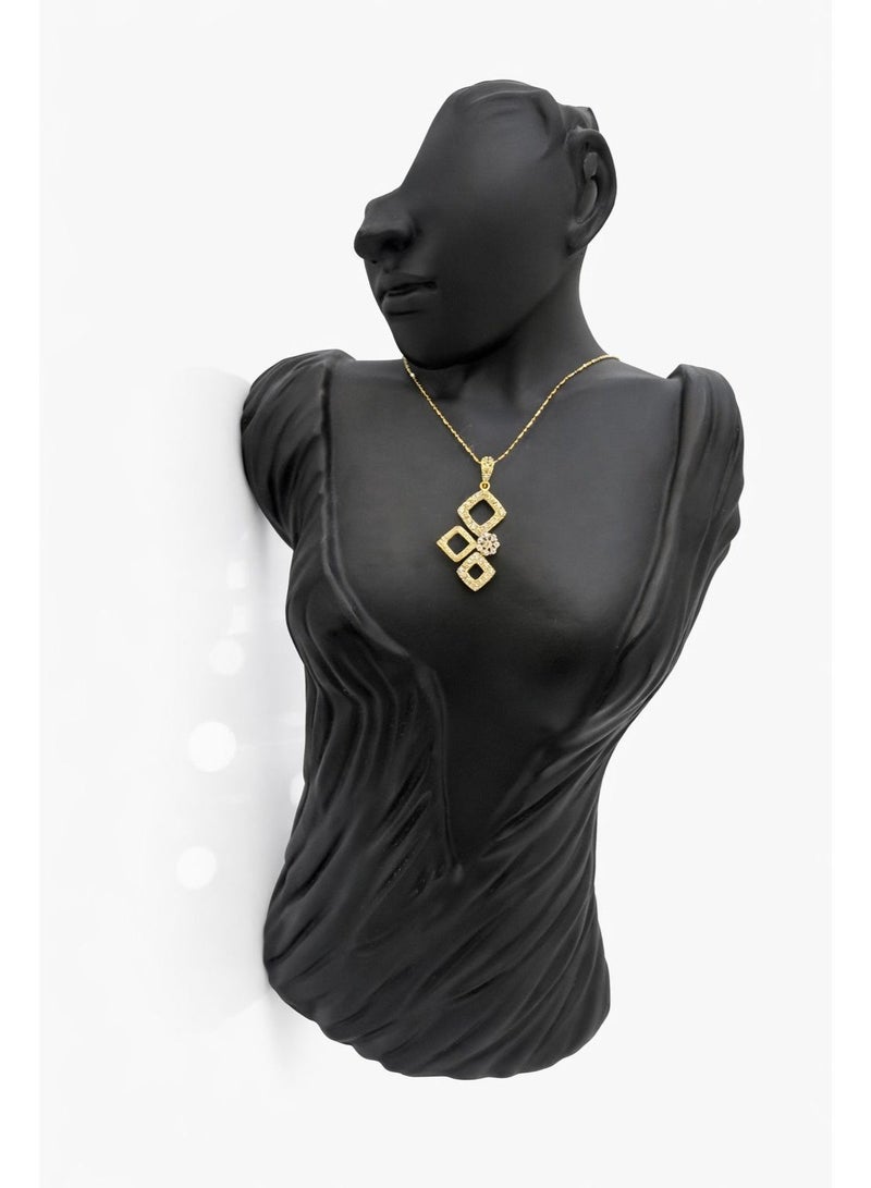 Swiss gold 18K gold necklace, weight 2.97 grams. - Image 2