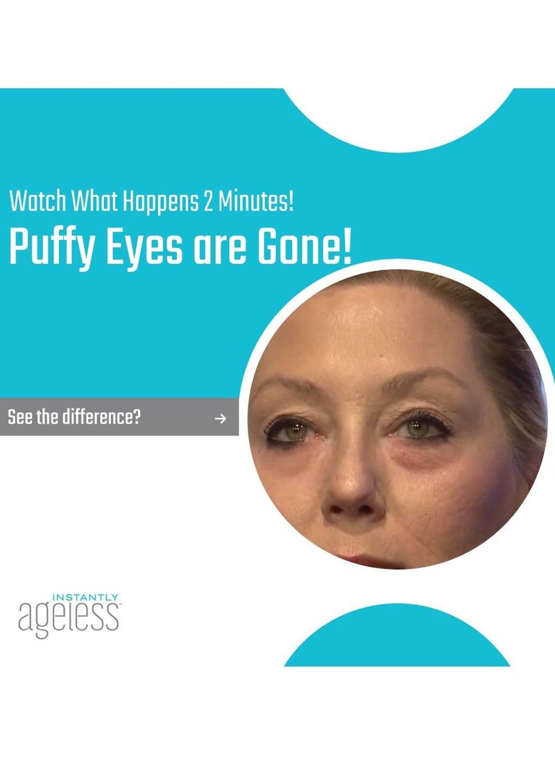 Instantly Ageless - Instantly Ageless Facelift Anti-wrinkle Micro-cream to reduce visibly reduce signs of aging in a Box, 25 Vials - Image 1