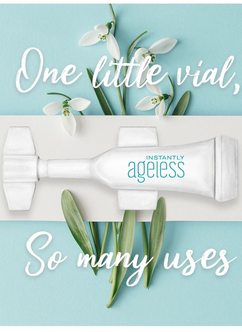 Instantly Ageless - Instantly Ageless Facelift Anti-wrinkle Micro-cream to reduce visibly reduce signs of aging in a Box, 25 Vials - Image 1