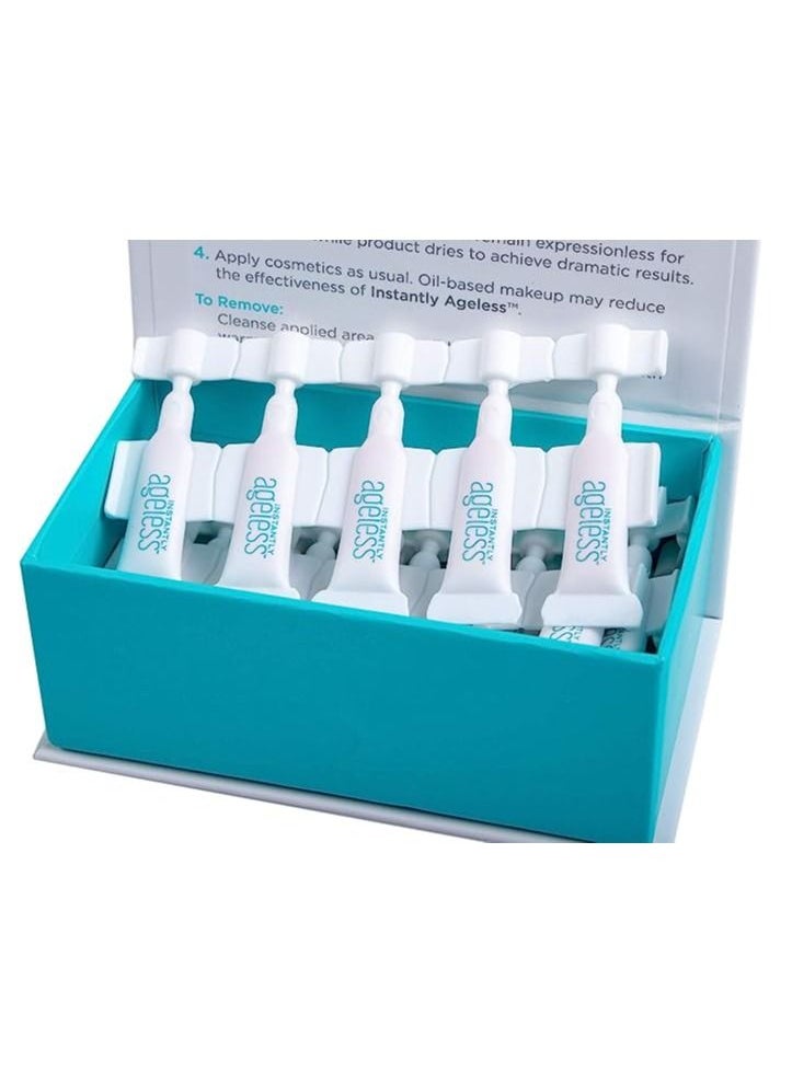 Instantly Ageless - Instantly Ageless Facelift Anti-wrinkle Micro-cream to reduce visibly reduce signs of aging in a Box, 25 Vials - Image 1