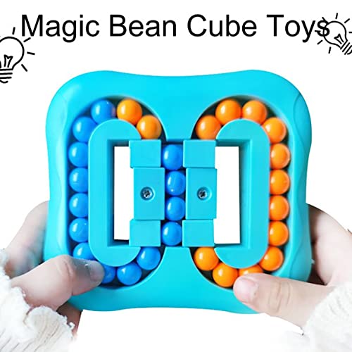 PLUSPOINT IQ Ball Puzzle Rotating Magic Bean Cube Toy for Children - Engaging Mind-Bending Puzzle Game with Multiple Challenges to Boost Concentration and Problem Solving - Image 5