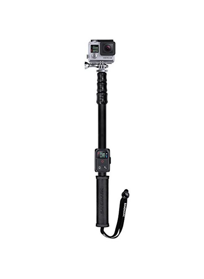 SANDMARC - Pole - Metal Edition: 15-50" Waterproof Extension Stick (Pole) Compatible with GoPro Hero 13, 12, 11, 10, 9, 8, 7, 6, 5, Session, 4, 3+, 3, 2, & HD - with Remote Clip - Image 1