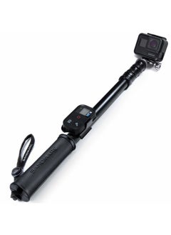 SANDMARC Pole - Metal Edition: 15-50" Waterproof Extension Stick (Pole) Compatible with GoPro Hero 13, 12, 11, 10, 9, 8, 7, 6, 5, Session, 4, 3+, 3, 2, & HD - with Remote Clip  - Image 1