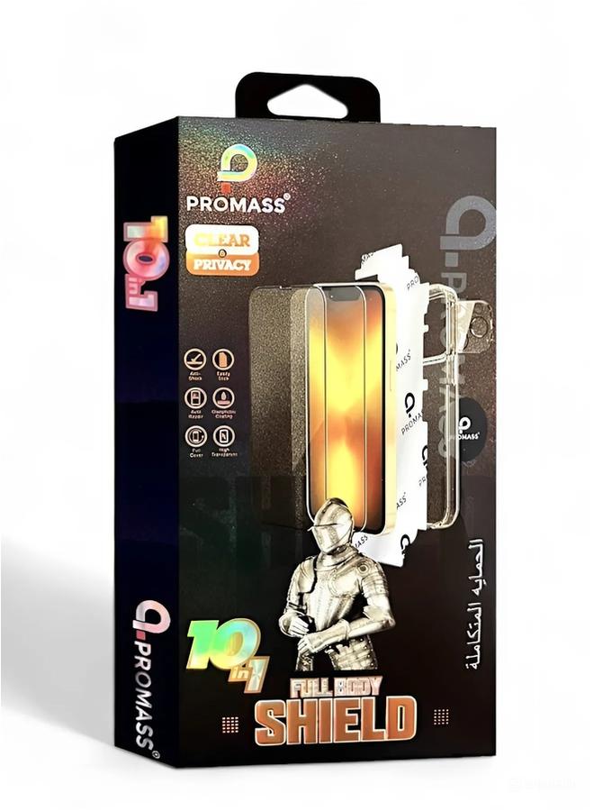 PROMASS Protection package (10in1) for the Samsung  Galaxy S23, integrated and original package from Promas, resistant to breakage and scratches - Image 1