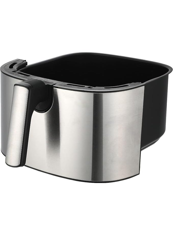 سيلفر كريست قلاية هوائية سيلفر كريست رويال Essential AF-16 – شاشة رقمية، سعة 5.5 لتر، بقوة 1700 وات، طهي صحي بدون زيت، تحكم بالحرارة والمؤقت، تصميم أنيق باللون الأبيض، 220 فولت/50 هرتز - Image 2