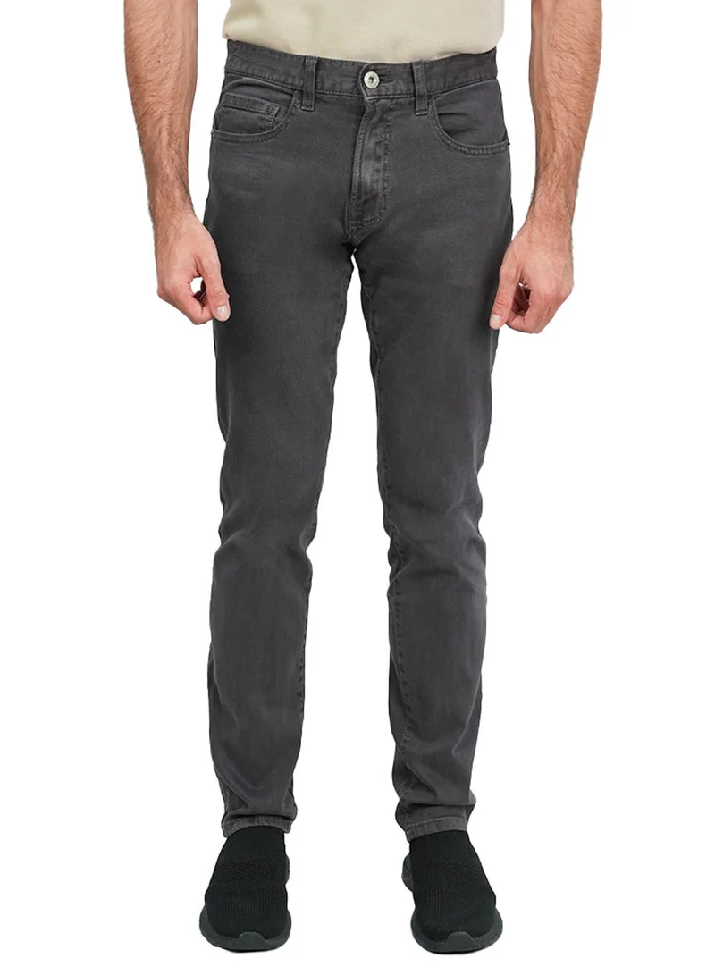 Men's Skinny Taper Stretch Denim Jeans Low Rise