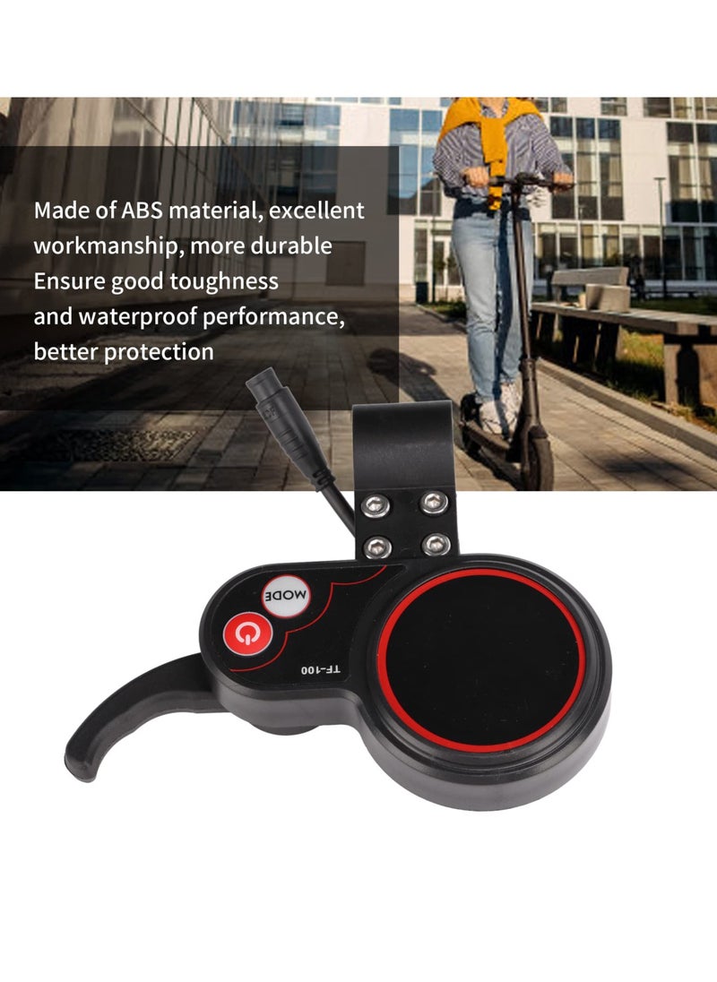 Excefore - Electric Scooter Display Panel, 48V TF‑100 Display 6 Pin Communication Instrument, Electric Control Board Compatible with KUGOO M4 Electric Scooter Controller - Image 1