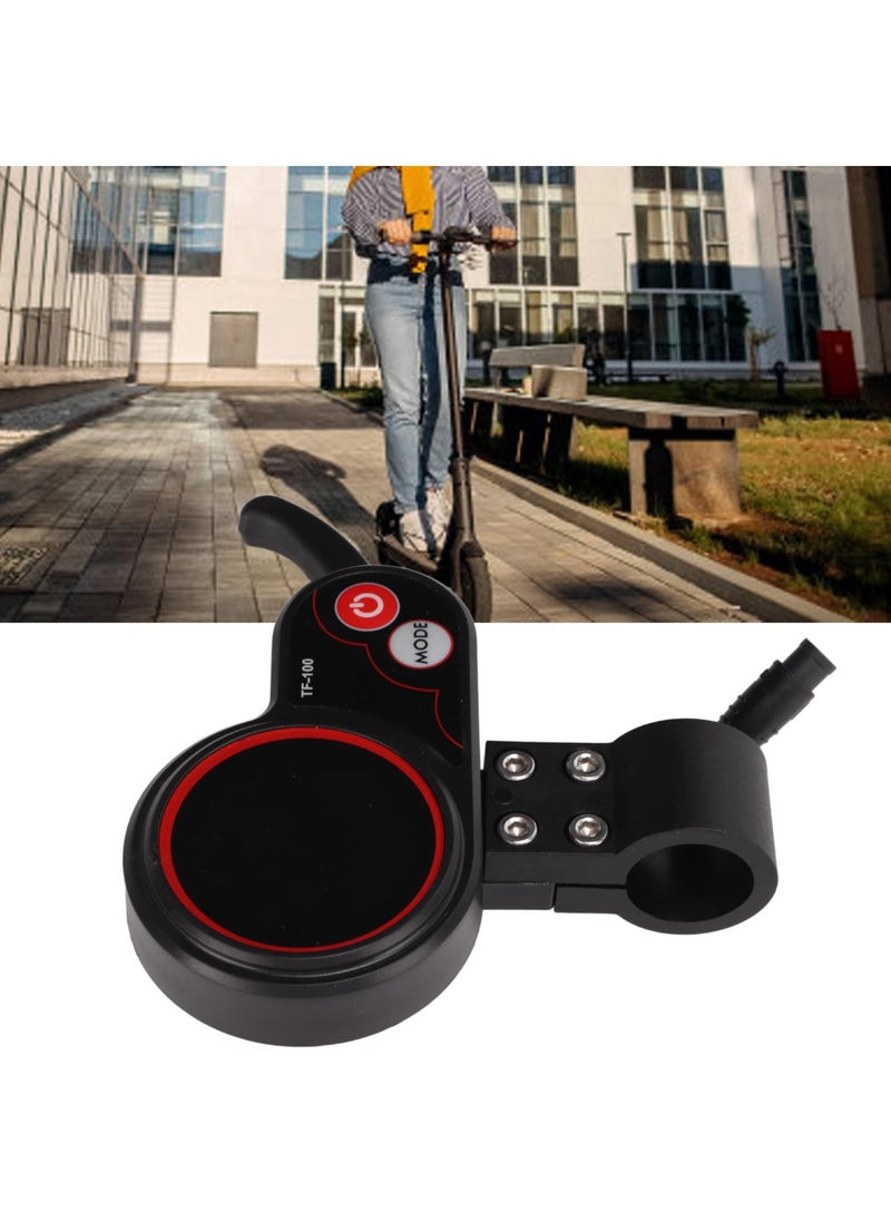 Excefore - Electric Scooter Display Panel, 48V TF‑100 Display 6 Pin Communication Instrument, Electric Control Board Compatible with KUGOO M4 Electric Scooter Controller - Image 1