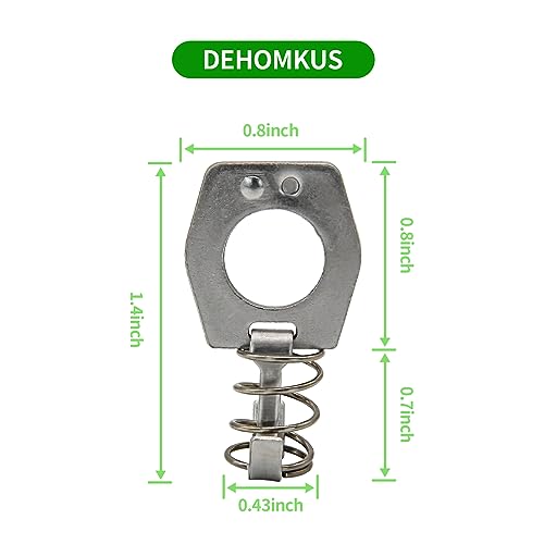 DEHOMKUS 4Pcs RV Water Heater Door Latch Metal Replacement Part for RV Camper Water Heater Door Latch Assembly or Gas Bottle Cover - Image 5