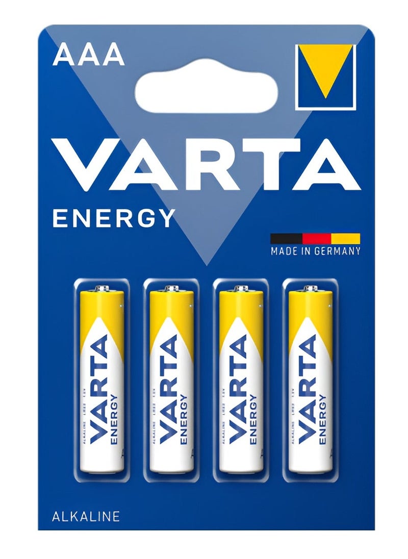 VARTA 4 Pcs AAA Alkaline 1.5V Battery  - Image 2