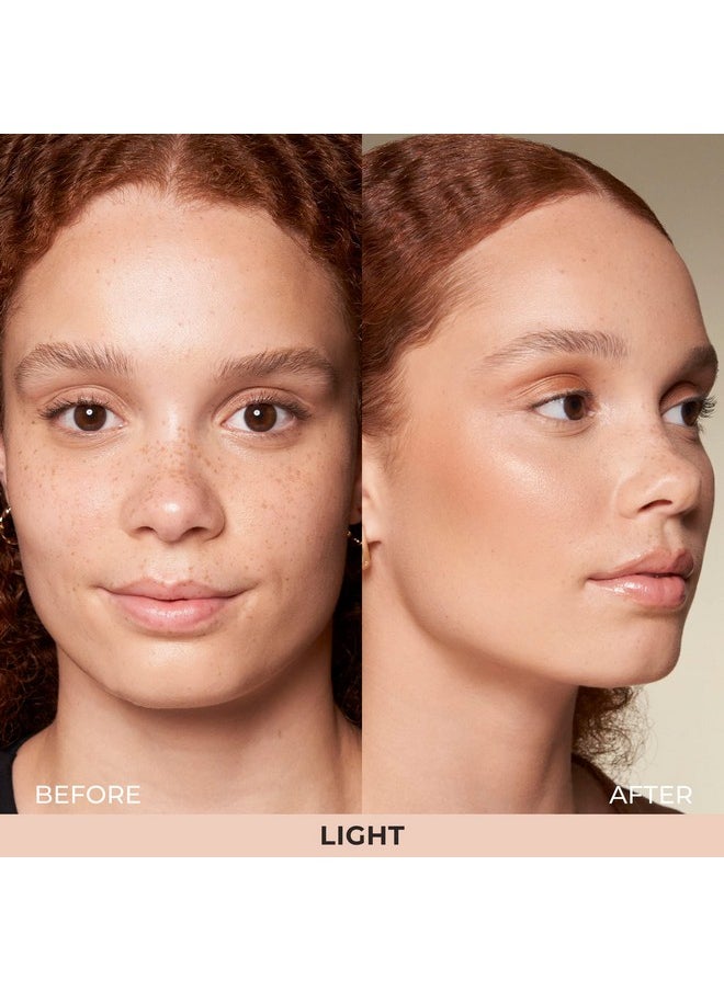 COVER FX - COVER FX Illuminating Setting Powder - Shade Light - Radiant Loose Makeup Finishing Powder - Lock in Makeup - Blurs Fine Lines - Full Size - Image 1