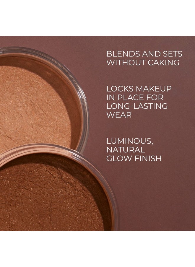 COVER FX - COVER FX Illuminating Setting Powder - Shade Light - Radiant Loose Makeup Finishing Powder - Lock in Makeup - Blurs Fine Lines - Full Size - Image 1