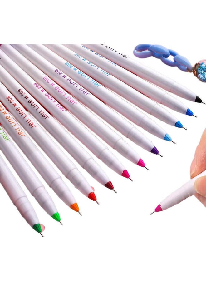 Monami [Back To School Essential] Monami 02037Z08 Needle-Tip Water-Based Marker Pen, 0.4Mm, 8-Color Set - Image 2