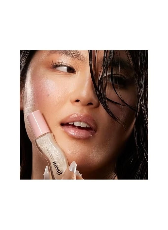 Gisou Honey Infused Lip Oil, Coconut Frost, 8ml - Image 2