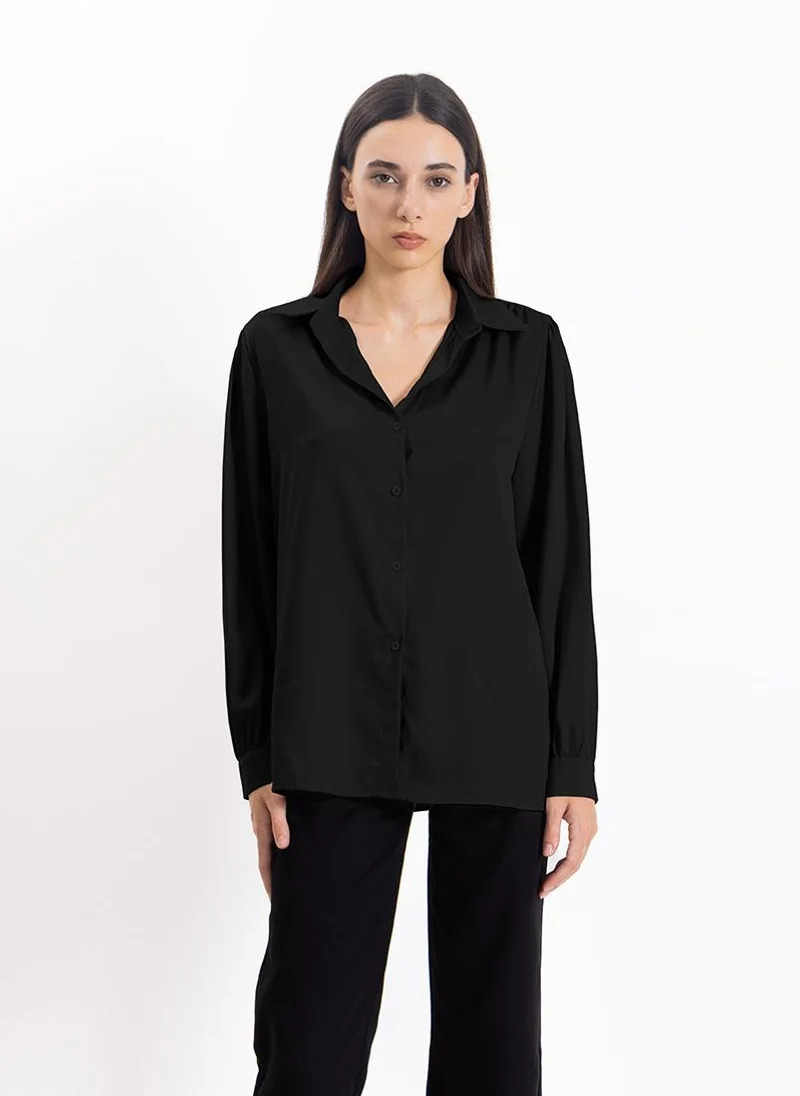 SHAPES COMFORT SATIN SHIRT