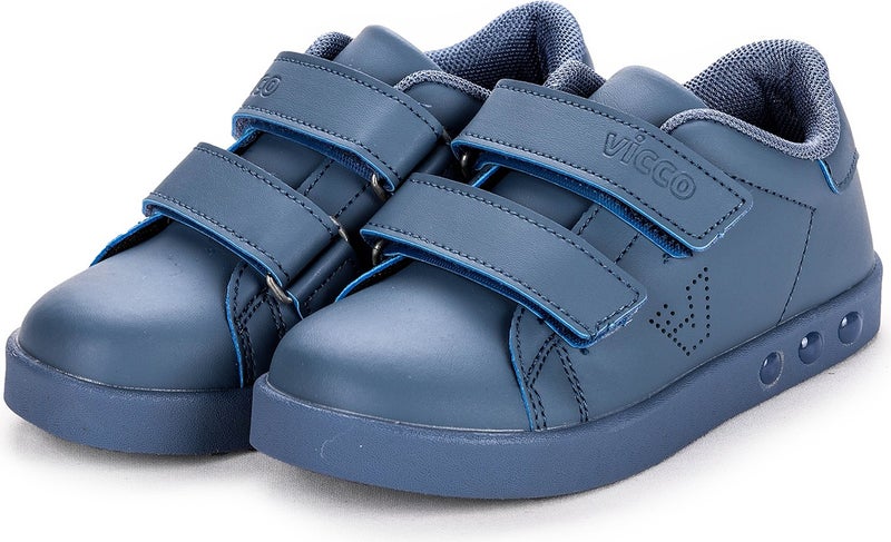 VICCO 313.E19K.100 Oyo Lighted Girls/Boys Sports Shoes Denim Blue  - Image 3