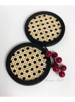 Maison Avf Rattan Hazeran Coaster MA017  - Image 1