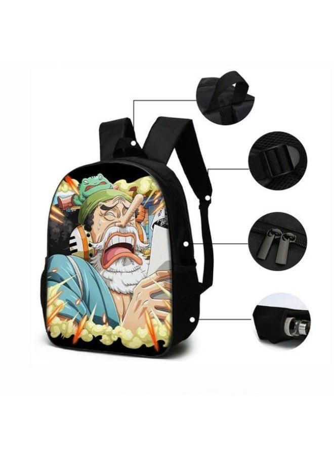 general The latest universal cartoon printed three piece practical bag combination (suitable for students, children, friends, outings, mountain climbing, etc.) - Image 5