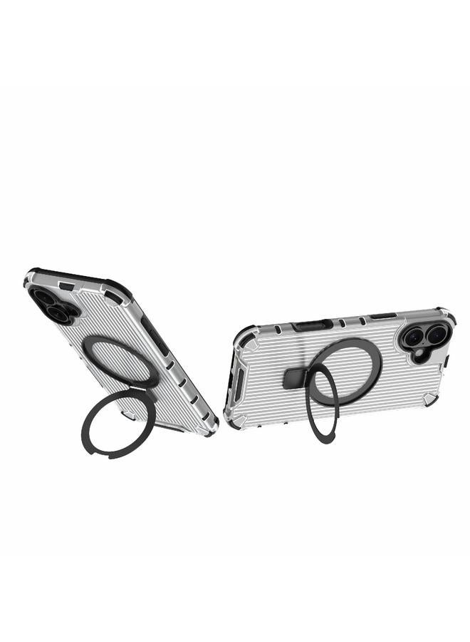 erorex Case For iPhone 16 Plus Grating Holder Shockproof Phone Case - Image 4