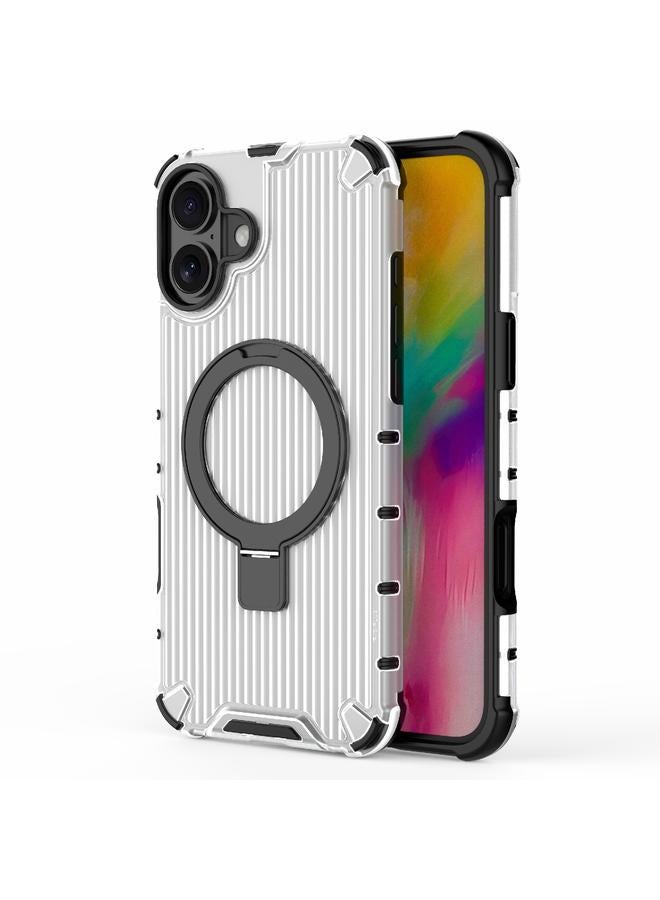erorex Case For iPhone 16 Plus Grating Holder Shockproof Phone Case - Image 1