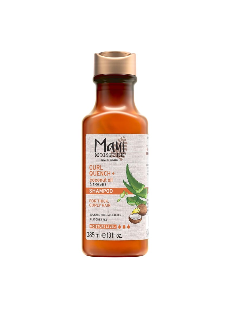MAUI MOISTURE Maui Moisture Curl Quench  Coconut Oil Shampoo 13 Ounce  - Image 1