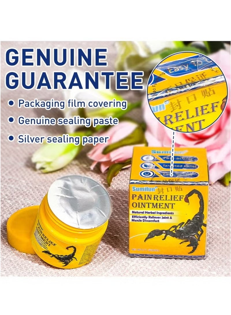 Sumifun Joint Care Cream Scorpion Venom Cream 20g*3 Bottles - Image 2