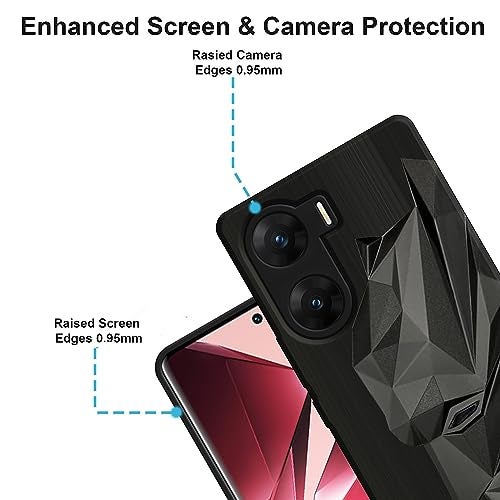 VIDO Exclusive Soft Back Case Cover for Vivo V29e 5G (Shock Proof |360 Degree Complete Protection) - Image 2