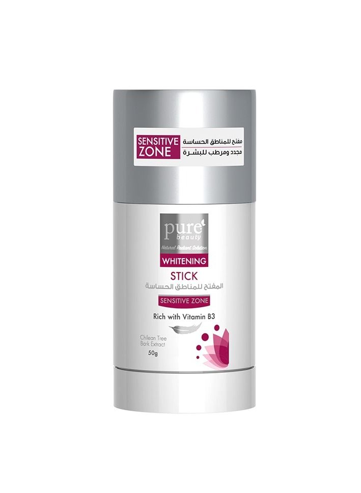 بيور بيوتي ستيك تفتيح المناطق الحساسة 50 غرام