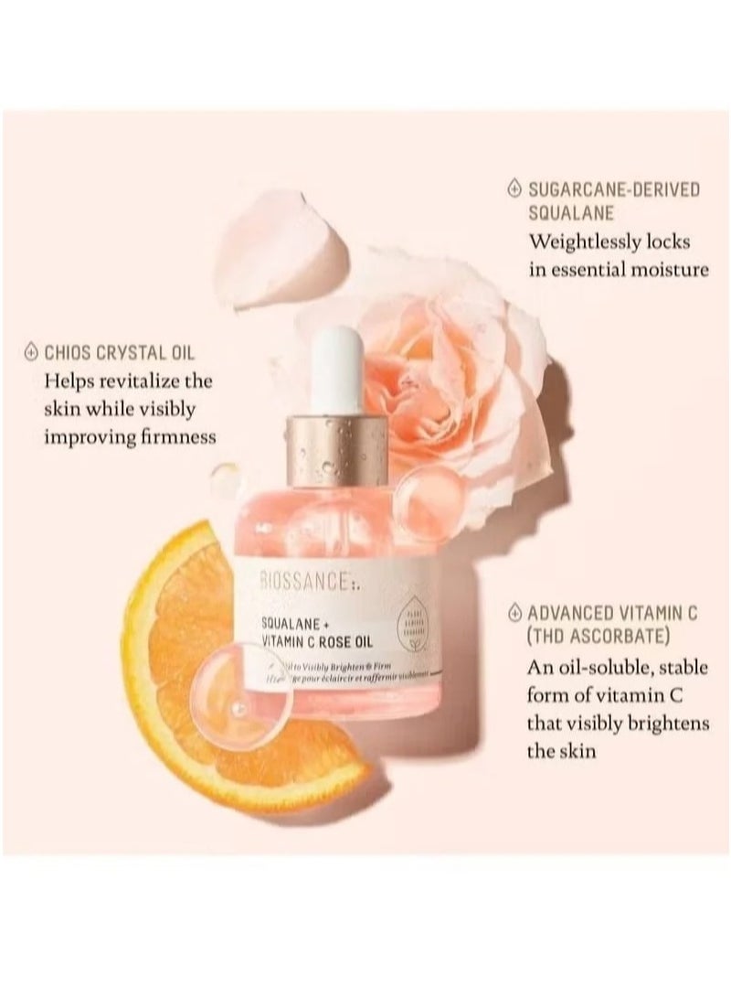 BIOSSANCE Squalane + Vitamin C Rose Oil Review: The Glow-Boosting - Image 3