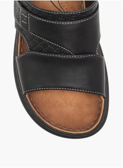 Le Confort Mens Cross Strap Sandals  - Image 3