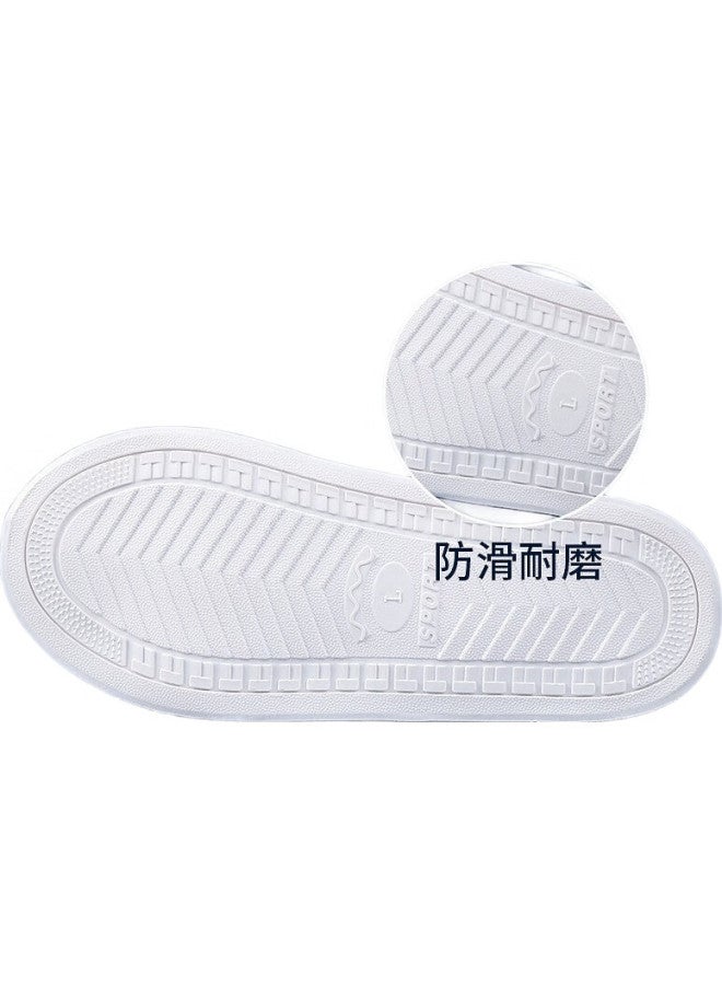 Delipow Waterproof Shoe Covers For Men And Women, Thickened Non-Slip High-Top Rain Boots, Adult Reusable Size L - Image 1