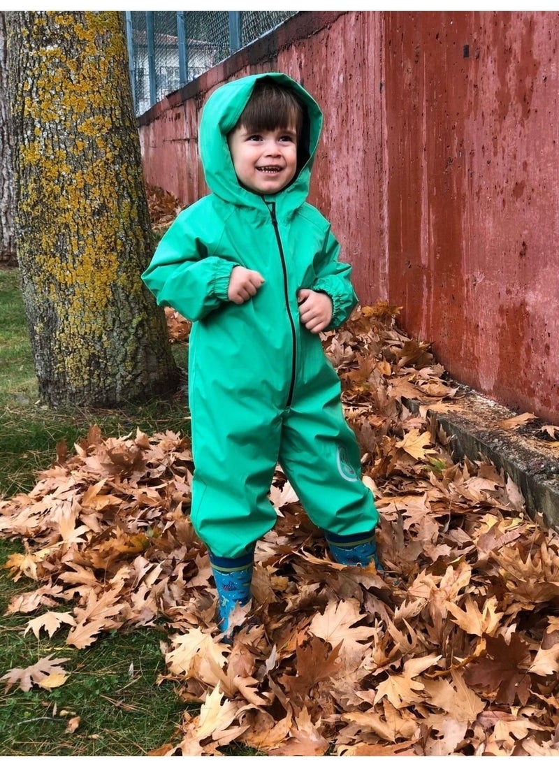 Belkızın Atölyesi - Belkız's Workshop Green Thermal Astronaut Jumpsuit - Image 1
