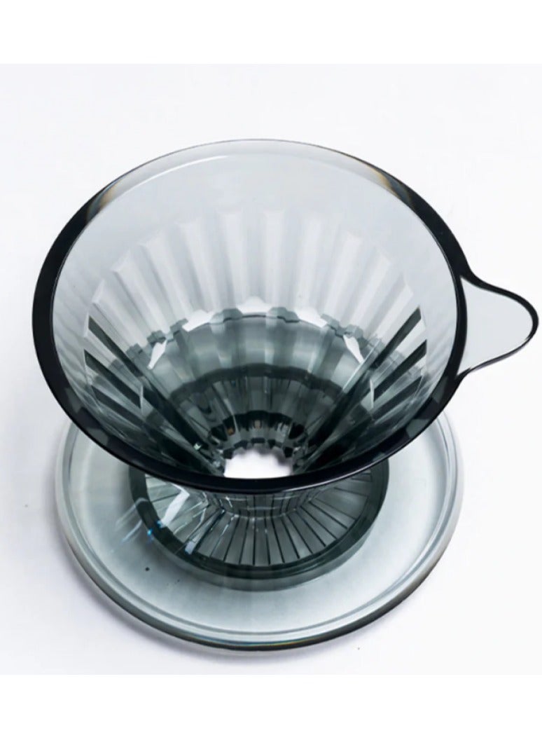 TIMEMORE V60 Dripper Made of High Fired Pour Over Coffee Maker Slow Brewing Home Office Cafe Strong Flavour Brewer Size 01 - Image 2