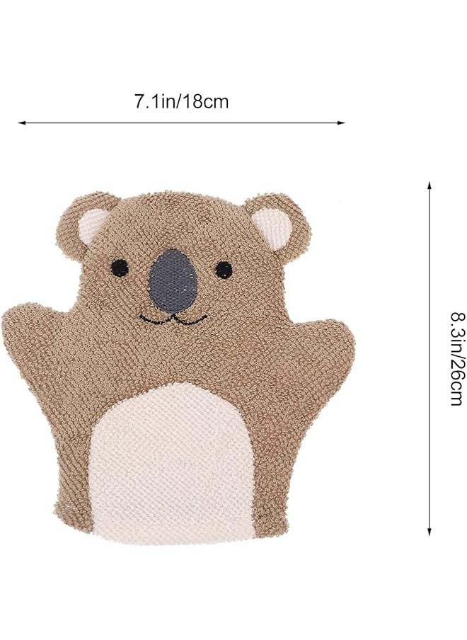 erorex Sponges For Bath 5Pcs Kids Bath Sponge Mitt Glove Baby Sponge Super Soft For Bathing Toddler Cute  - Image 3