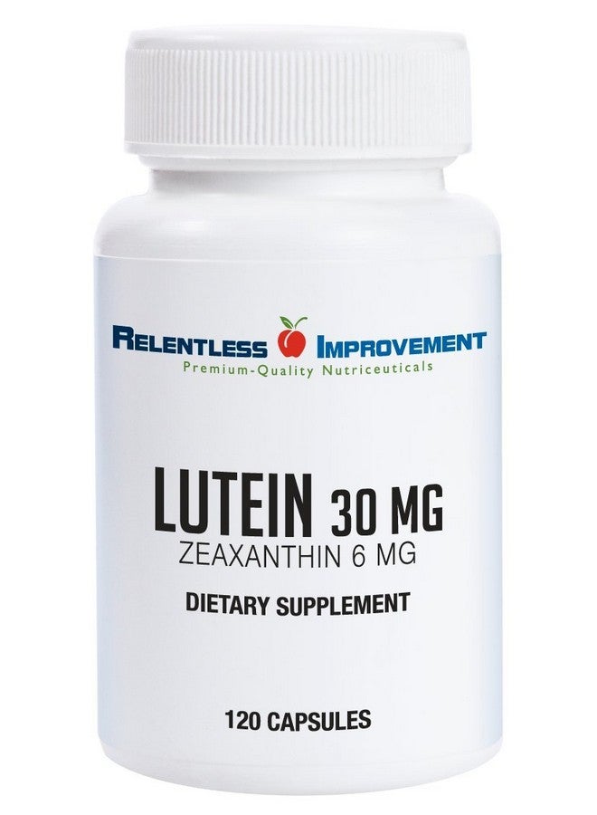 Relentless Improvement Relentless Improvement Lutein Zeaxanthin 120 vegi-Capsules Natural Source - Image 1