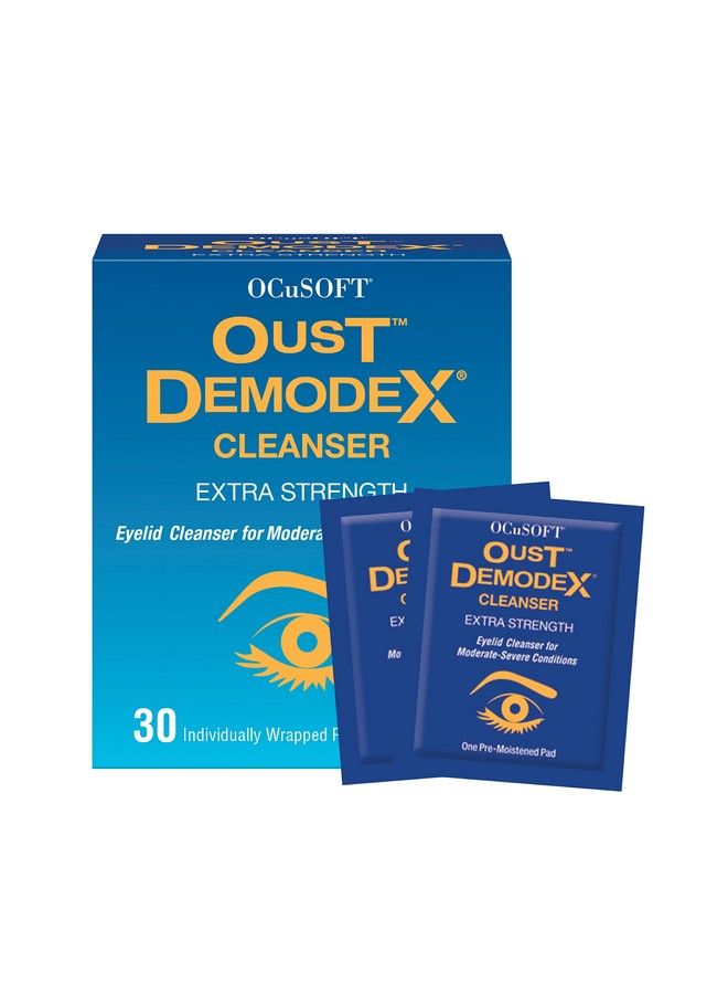 OCuSOFT Oust Demodex Cleanser Premoistened Pads 30Ct - Image 2