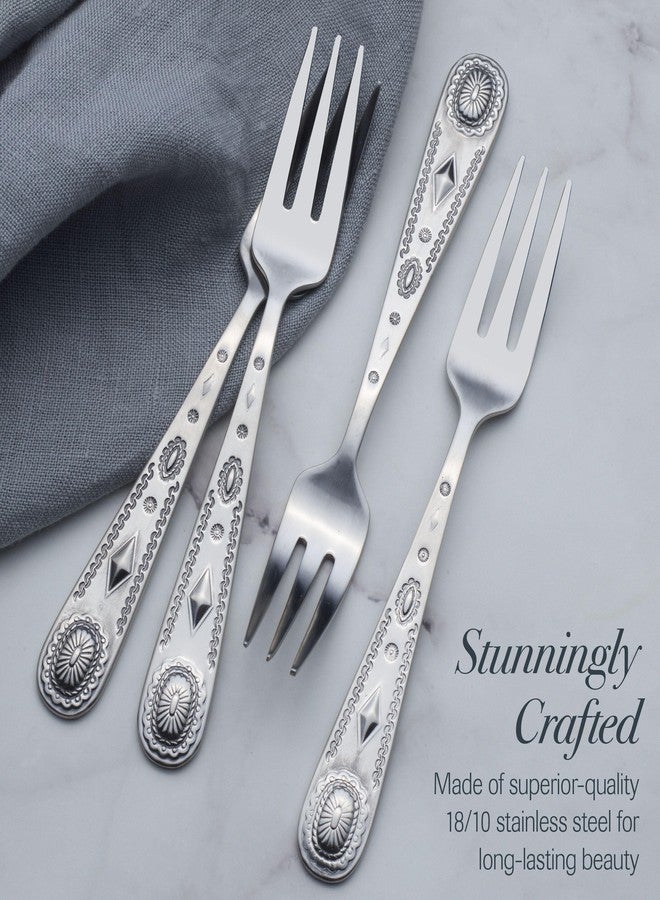 Wallace Taos 18.10 Appetizer Forks, Set of 4 - Image 4