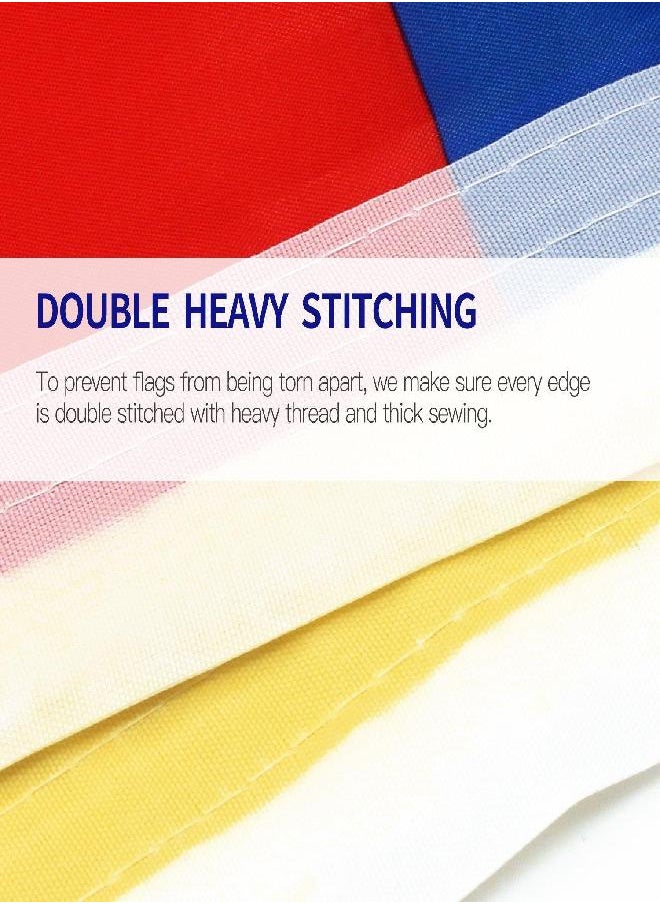 Anley Fly Breeze 3X5 Foot Afro American Flag - Vivid Color And Fade Proof - Canvas Header And Double Stitched - Pan-African Flags Polyester With Brass Grommets 3 X 5 Ft  - Image 2