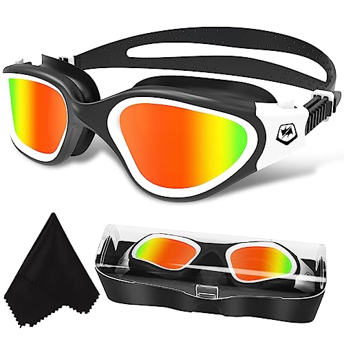 WIN.MAX Polarized Swimming Goggles Swim Pool Goggles Anti Fog Anti UV No Leakage Clear Vision for Men Women Adults Teenagers - Image 1