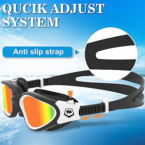 WIN.MAX Polarized Swimming Goggles Swim Pool Goggles Anti Fog Anti UV No Leakage Clear Vision for Men Women Adults Teenagers - Image 5