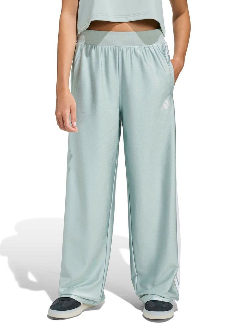Adidas Seasonals Glam Wide Leg Tracksuit Bottoms - Image 1