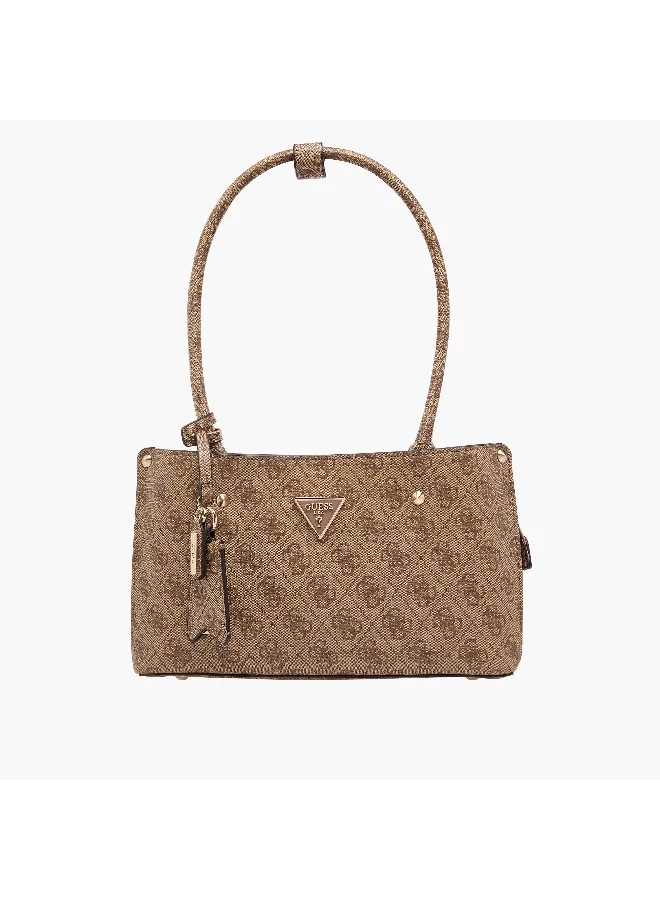 جس GUESS-DIDI SOCIETY SATCHELLTL-LATTE LOGO-Q1-JD25