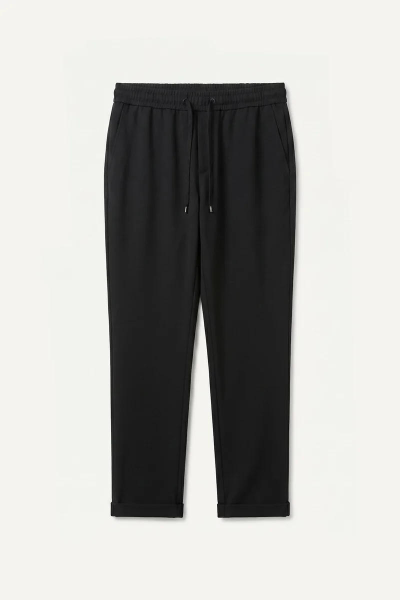 Defacto  Tailored Fit Double Hem Trousers for Men | Best Price UAE